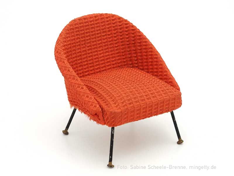 Cocktailsessel rot