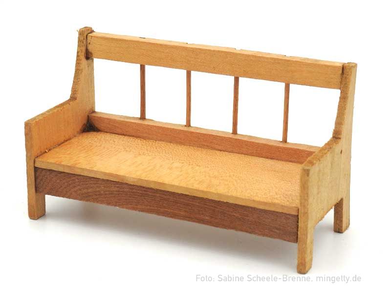 Einfache Sitzbank