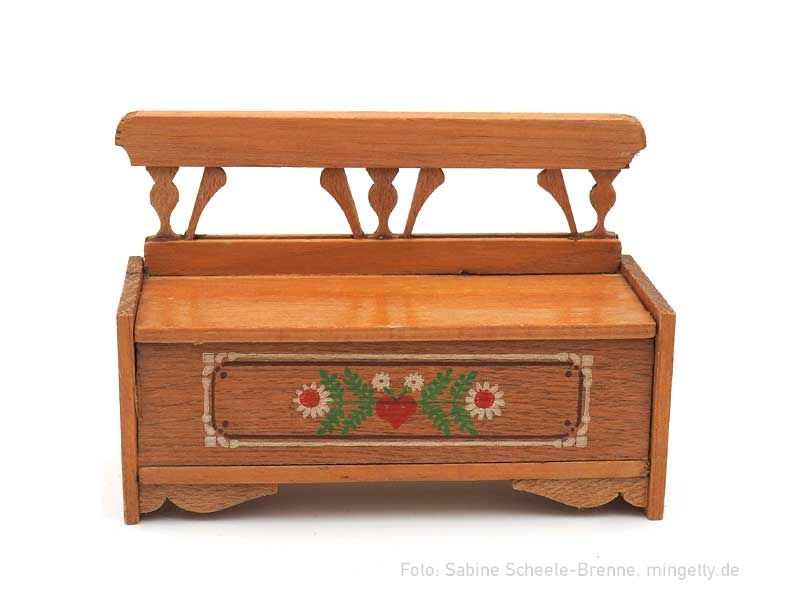 Sitzbank mit RÃ¼ckenlehne