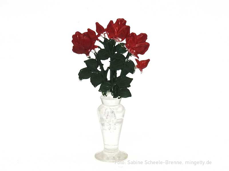 RosenstrauÃŸ in einer Vase